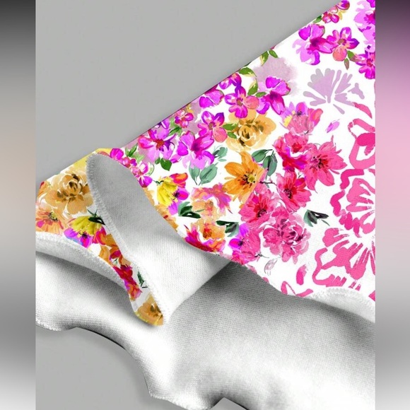 Floral Multicolor Maxi Dress - Picture 4 of 4